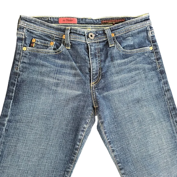 Ag Adriano Goldschmied The Riders Straight Leg Jeans - Picture 7 of 14